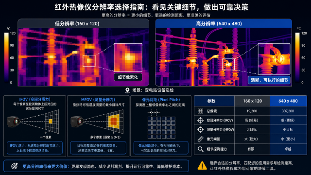 紅外分辨率 160×120、320×240、384×288 與 640×480實戰選型指南